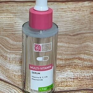 Global Beauty Care Multi-Vitamin Serum Vitamins B, C, E & Niacinamide‎ 1.7 Oz
